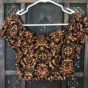 Floral Crop Top